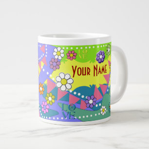 Riesige Retro Tasse