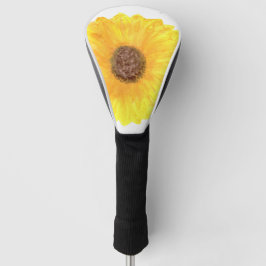Riesige Sonnenblumen-Golf-Schlagkopfbezüge Golf Headcover