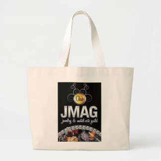 Riesige Tasche mit dem schwarzen OJMAG Logo