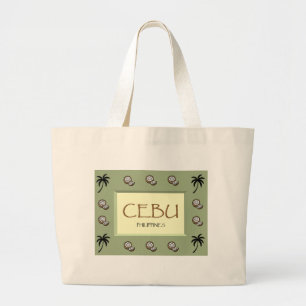 Riesige Taschen-Tasche CEBUS Philippinen Jumbo Stoffbeutel