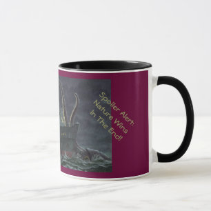Riesige Tintenfisch-Tasse Tasse