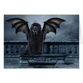 Riesige Wasserspeier-Karte