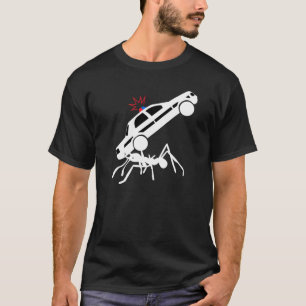 Riesiger Ameisen-Angriffs-T - Shirt