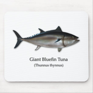 Riesiger Bluefin-Thunfisch Mousepad