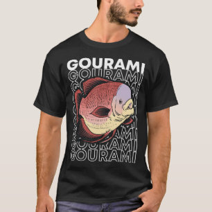 Riesiger Gourami-Fisch 80er Monsterfisch T-Shirt