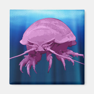 Riesiger Isopod Magnet