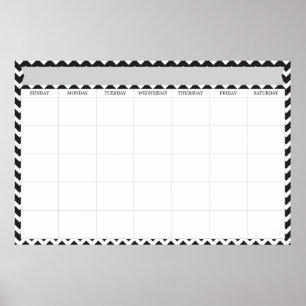 Riesiger Kalender Poster