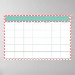 Riesiger Kalender Poster