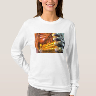Riesiger liegender Buddha im Tempel, Wat Pho, T-Shirt