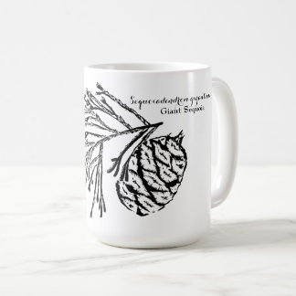 Riesiger Mammutbaum Kaffeetasse