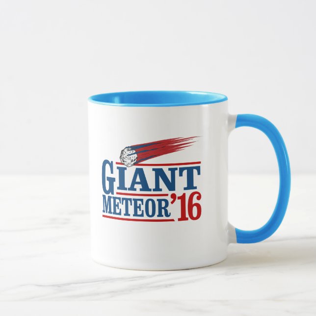 Riesiger Meteor 2016 Tasse (Rechts)