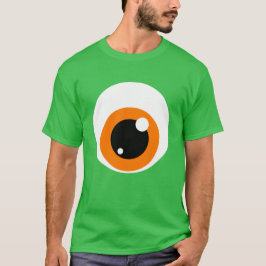 Riesiger Monster-Augen-T - Shirt