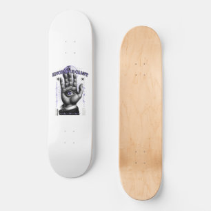 Riesiger Riese: Allsehende Hand Skateboard