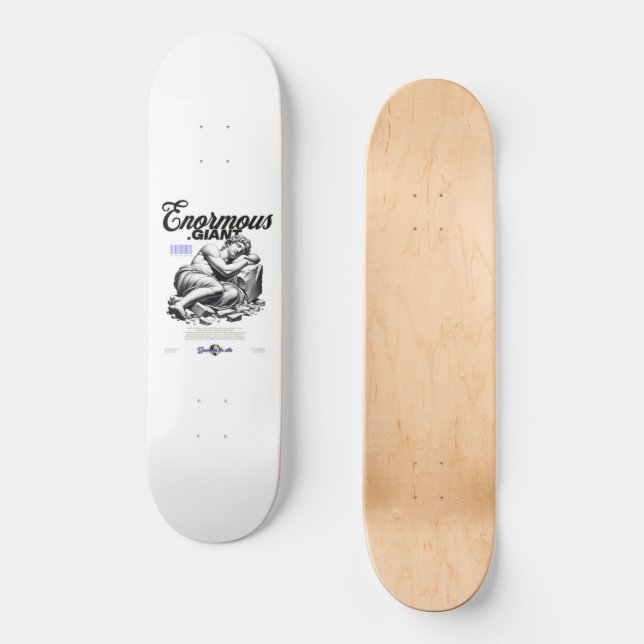 Riesiger Riese : Gaudium De Vita Skateboard (Vorderseite)