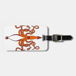 riesiger Tintenfisch Gepäckanhänger
