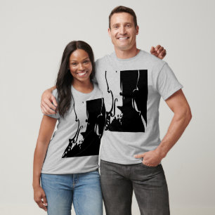 Riesiger Violine LSraglan-T - Shirt