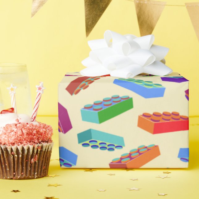Riesiges Gebäude-Verpackungspapier für Kinder Geschenkpapier (Geburtstagsparty)