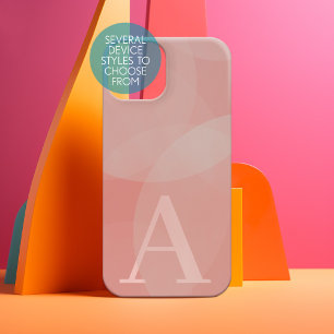 Riesiges Monogramm - Dänische Pastellkreise und -s Samsung Galaxy Hülle