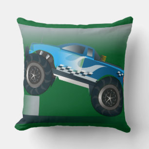 Riesiges Monster Truck Speedway-Lover Design Kissen