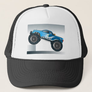 Riesiges Monster Truck Speedway-Lover Design Truckerkappe