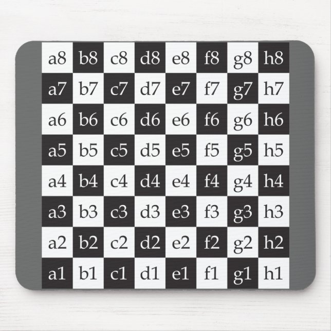 Riesiges Schach Mousepad (Vorne)
