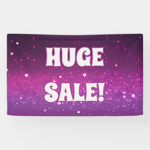 Riesiges Verkauf Glitter-Banner Banner