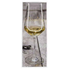 Riesling für Weißweinliebhaber Sommelier Geschenk Geschenktüte Für Weinflaschen
