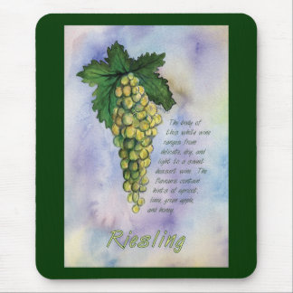Riesling Weintrauben Mousepad