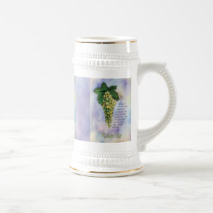 Riesling Weintrauben Tasse