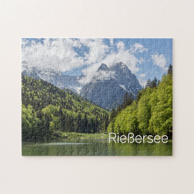 Riessersee Alps Garmisch Partenkirchen Bayern (Horizontal)