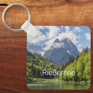 Riessersee Alps Garmisch Partenkirchen Bayern Schlüsselanhänger