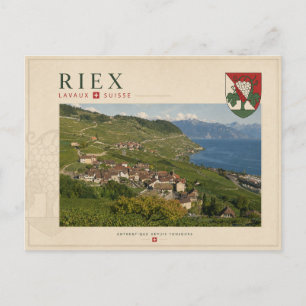 Riex, Lavaux - Schweiz Postkarte
