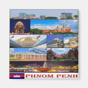 Rif, KH Kambodscha, Phnom Penh, I-Liebe Magnet