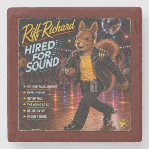 Riff Richard: eine Parodie Steinuntersetzer