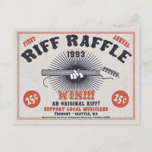Riff Verlosung Postkarte
