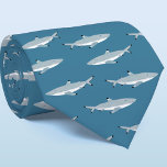 Riffhai Krawatte<br><div class="desc">Ein lustiges und nicht besonders finsteres Riffhai-Design,  das perfekt für jeden ist,  der den Ozean und die Unterwasserwelt Liebe. Ideal für Taucher,  Schnorchel,  Meeresbiologen,  Segler und diejenigen,  die Liebe Seefischen. Originelle Kunst von Nic Squirrell.</div>