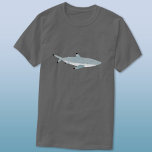 Riffhai T-Shirt<br><div class="desc">Ein lustiger und nicht besonders finsterer Riffhai mit schwarzem Riff,  perfekt für alle,  die Lieben leben. Originelle Kunst von Nic Squirrell.</div>
