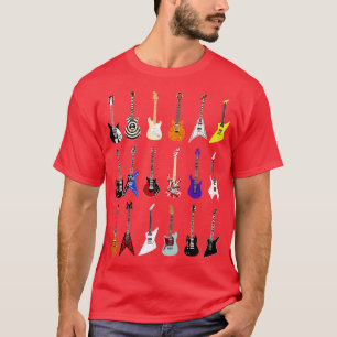 Riffs, die die weltberühmten Gitarren von Ro aus r T-Shirt