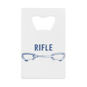 Rifle Colorado Rock Klettersteig Geldbeutel Flaschenöffner