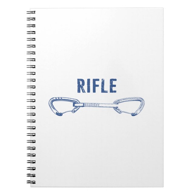 Rifle Colorado Rock Klettersteig Notizblock (Vorderseite)