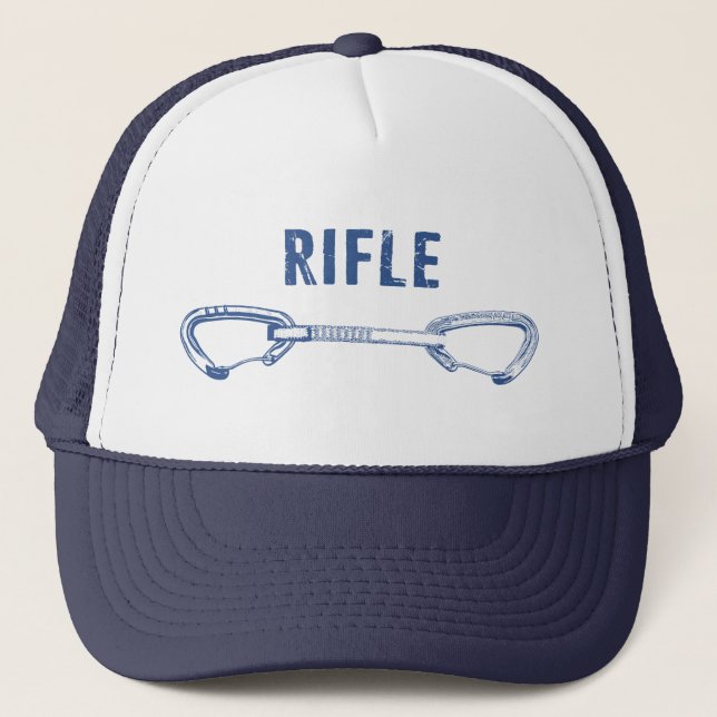 Rifle Colorado Rock Klettersteig Truckerkappe (Vorderseite)