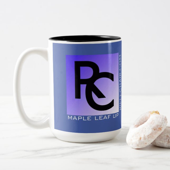 RIFLECHAIR-TASSE ZWEIFARBIGE TASSE (Mit Donut)