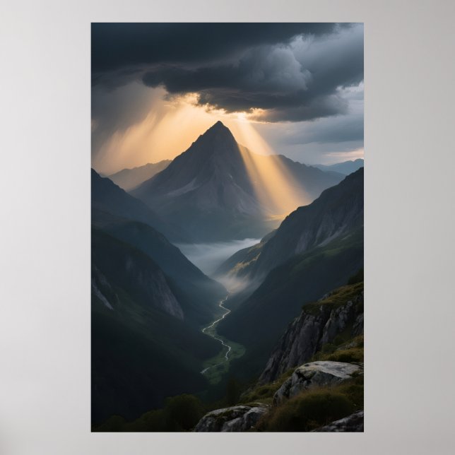 Rift Valley Glow Poster (Vorne)