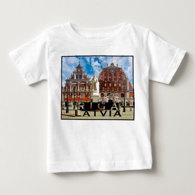 Riga Baby T-shirt (Vorderseite)