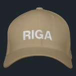Riga Baseball Cap Bestickte Kappe<br><div class="desc">Riga Baseball Hat</div>
