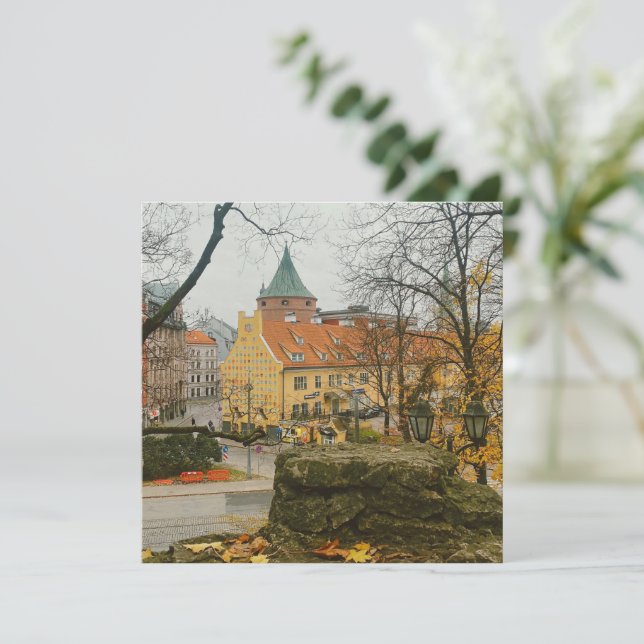 Riga im Herbst (Stehend Vorderseite)