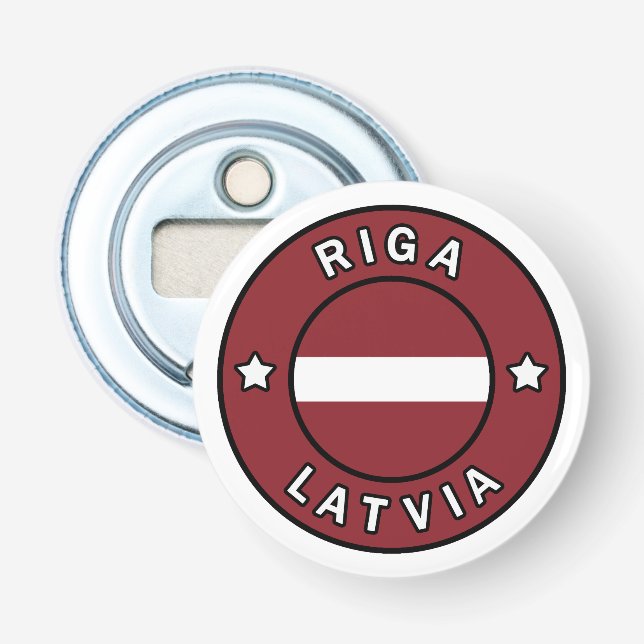Riga Lettland Flaschenöffner (Vorderseite)