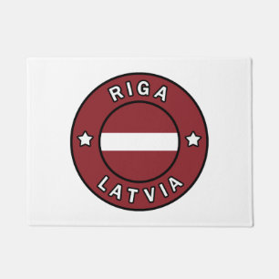Riga Lettland Fußmatte