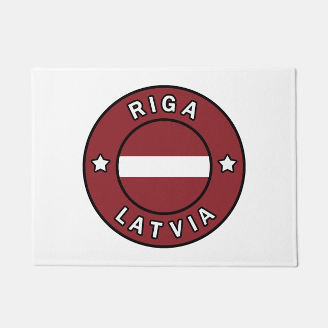 Riga Lettland Fußmatte (Vorderseite)