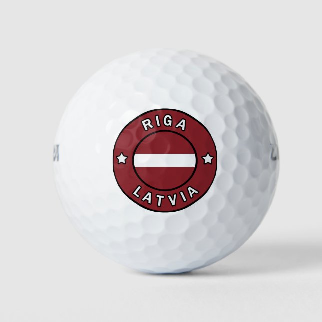 Riga Lettland Golfball (Vorderseite)